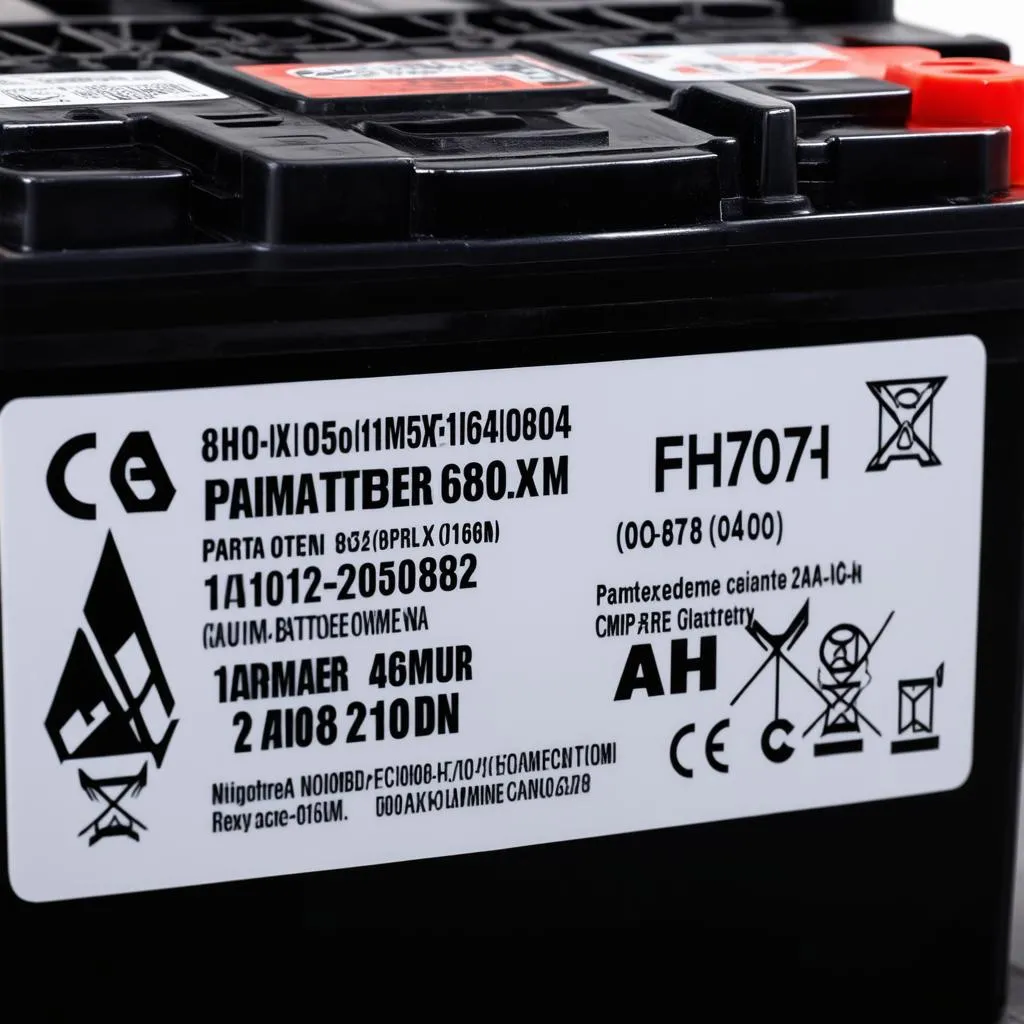 New Car Battery Information