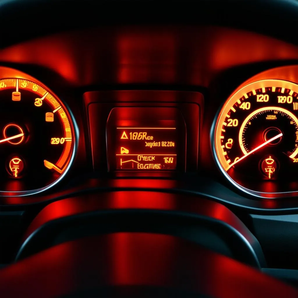 Car warning lights