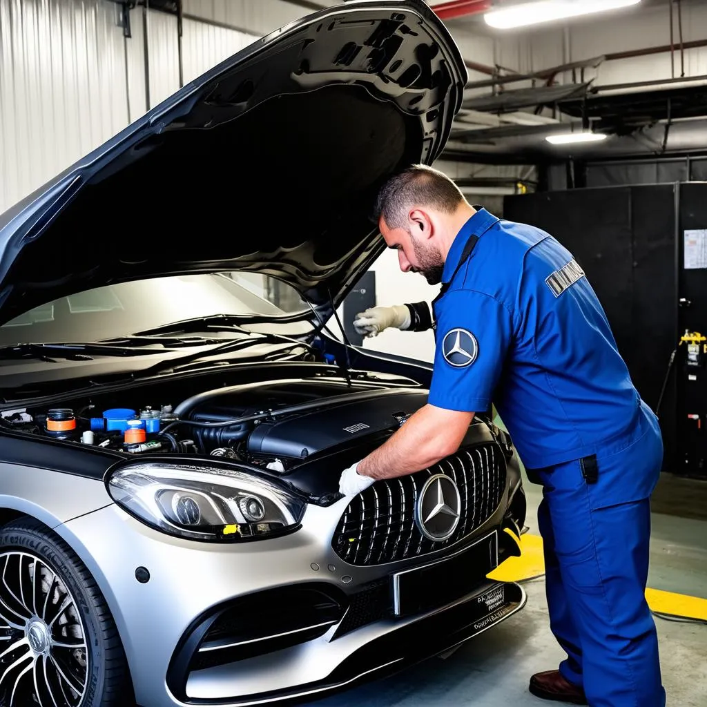 Mercedes Engine Repair