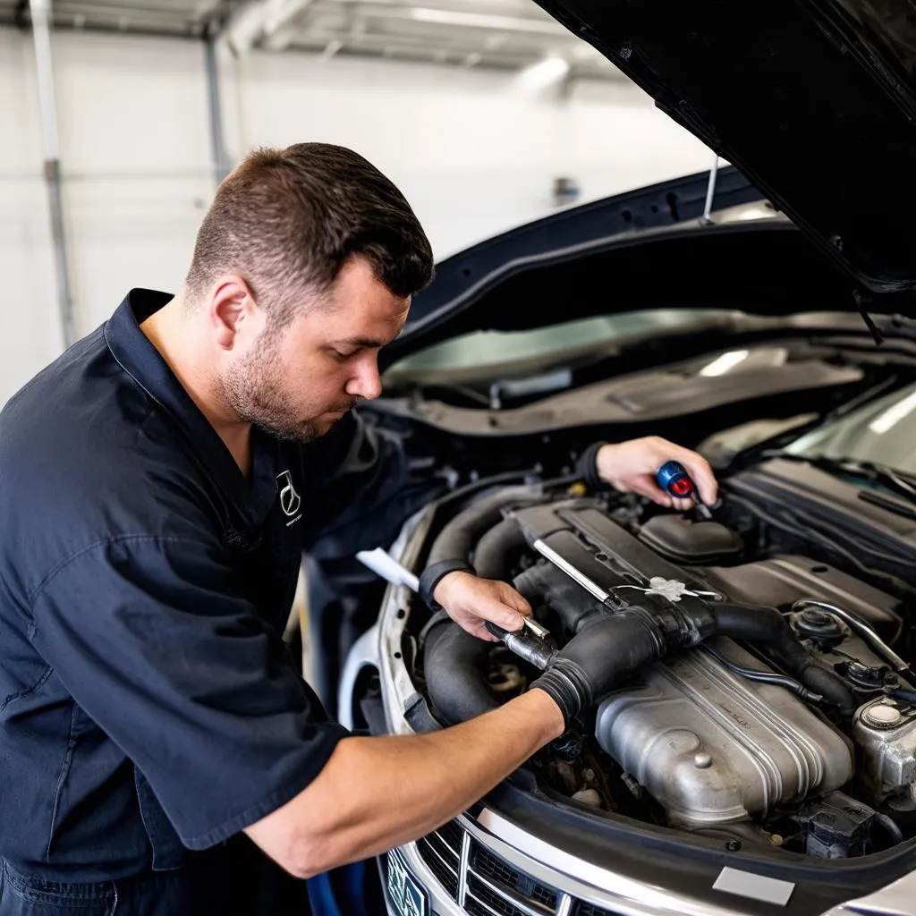 Mercedes-Benz car repair