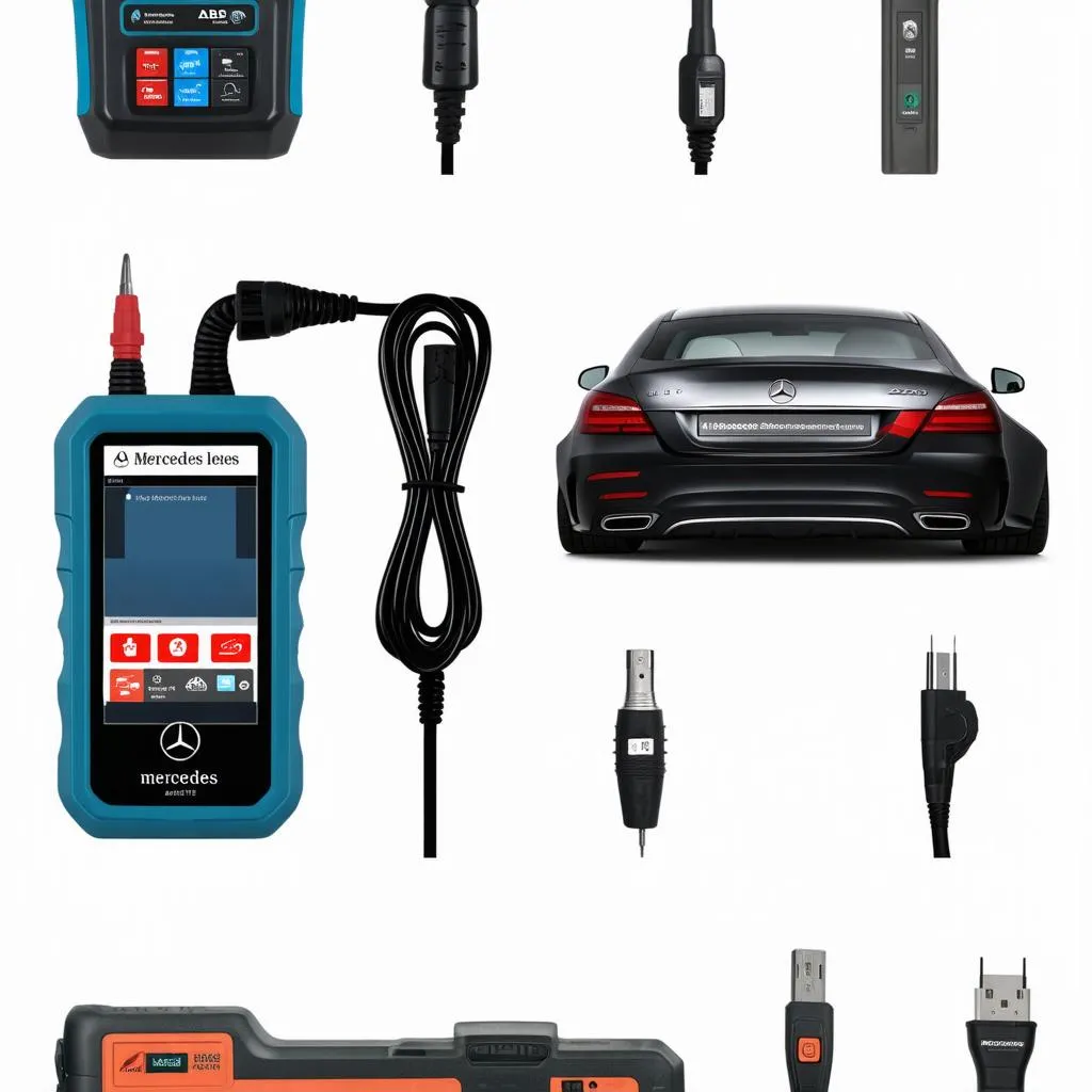 Different types of Mercedes ABS scan tools