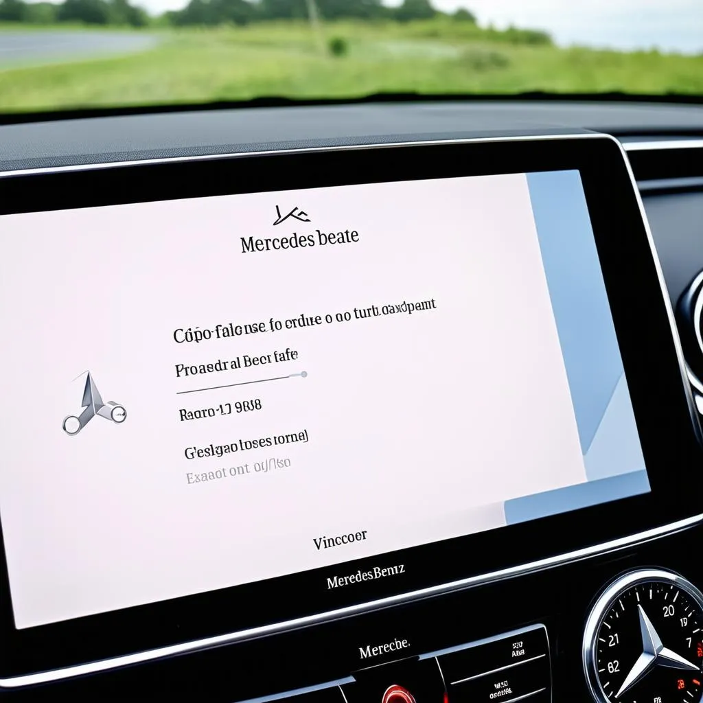 Mercedes-Benz Software Update