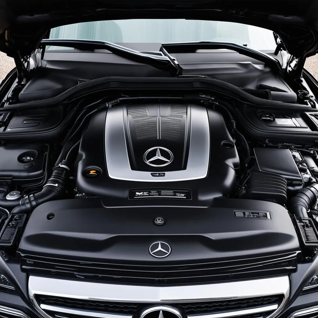 Mercedes-Benz Engine Bay