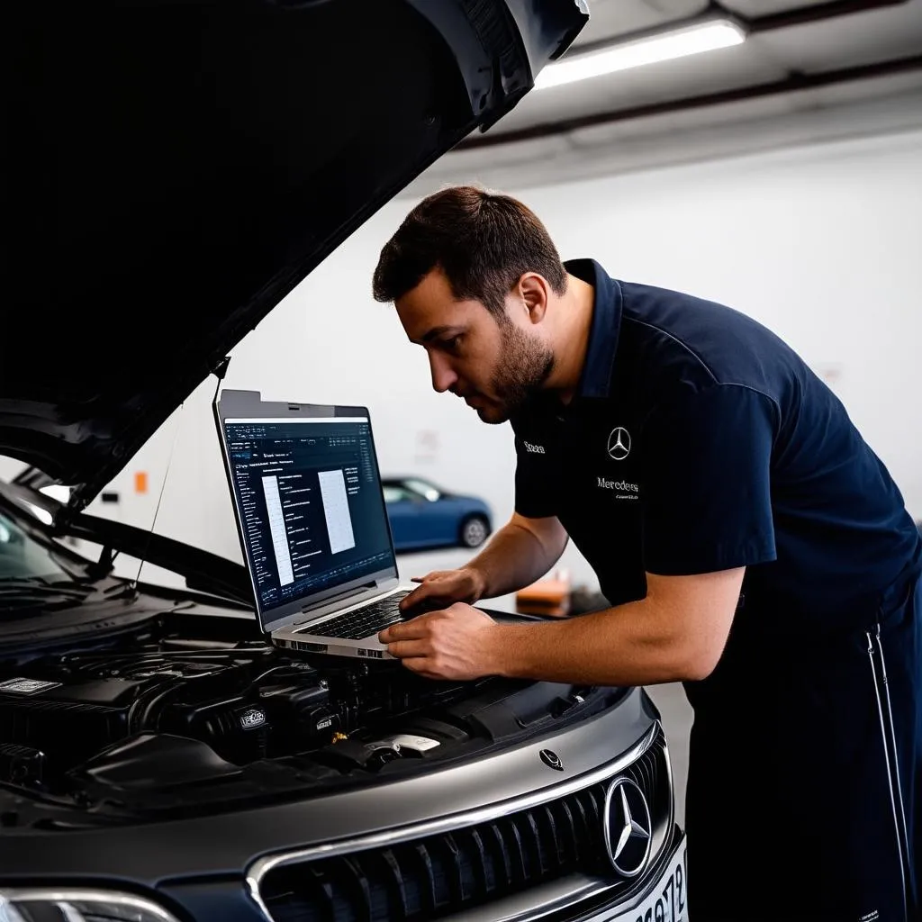 Mercedes Mechanic Troubleshooting