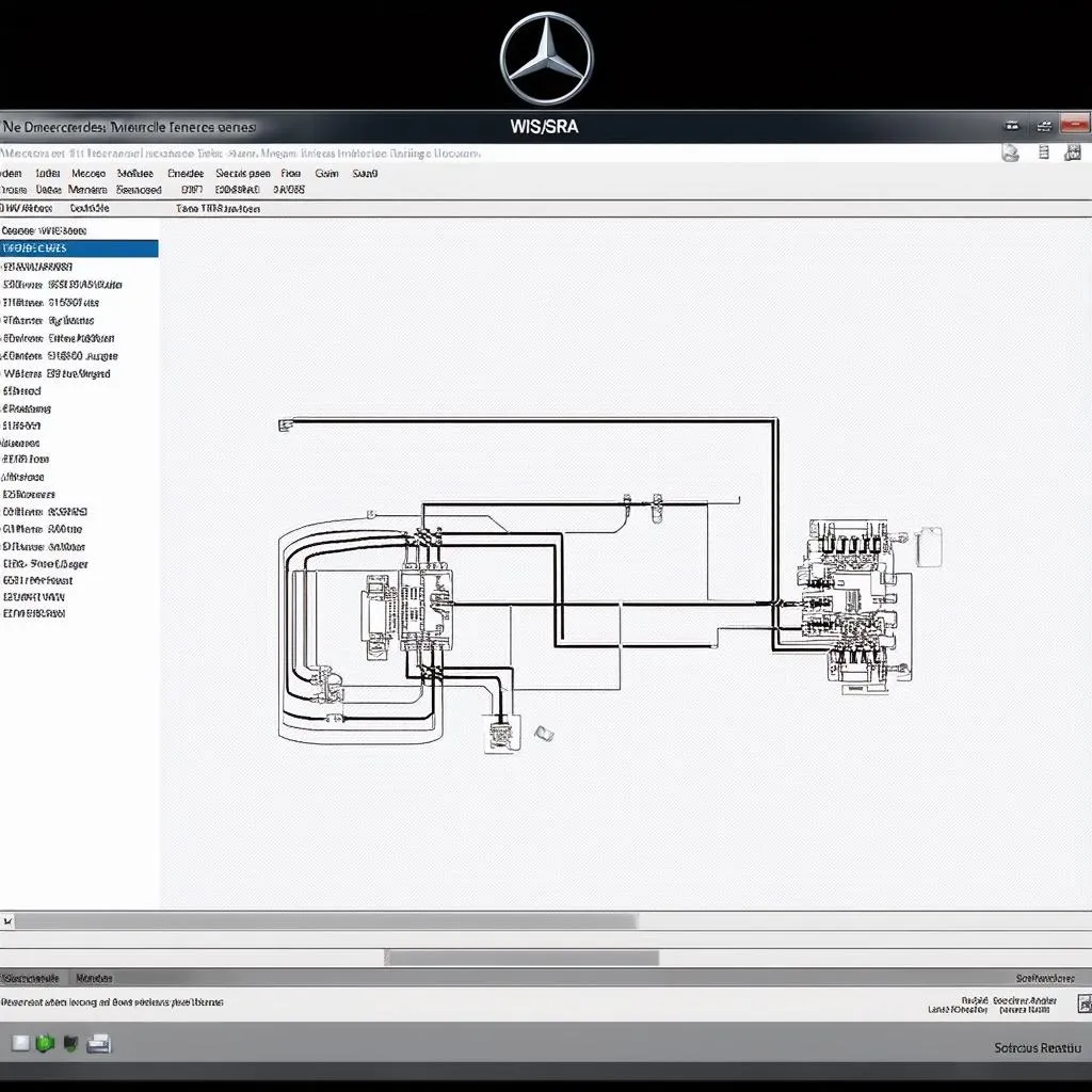 Mercedes WIS/ASRA Software Interface