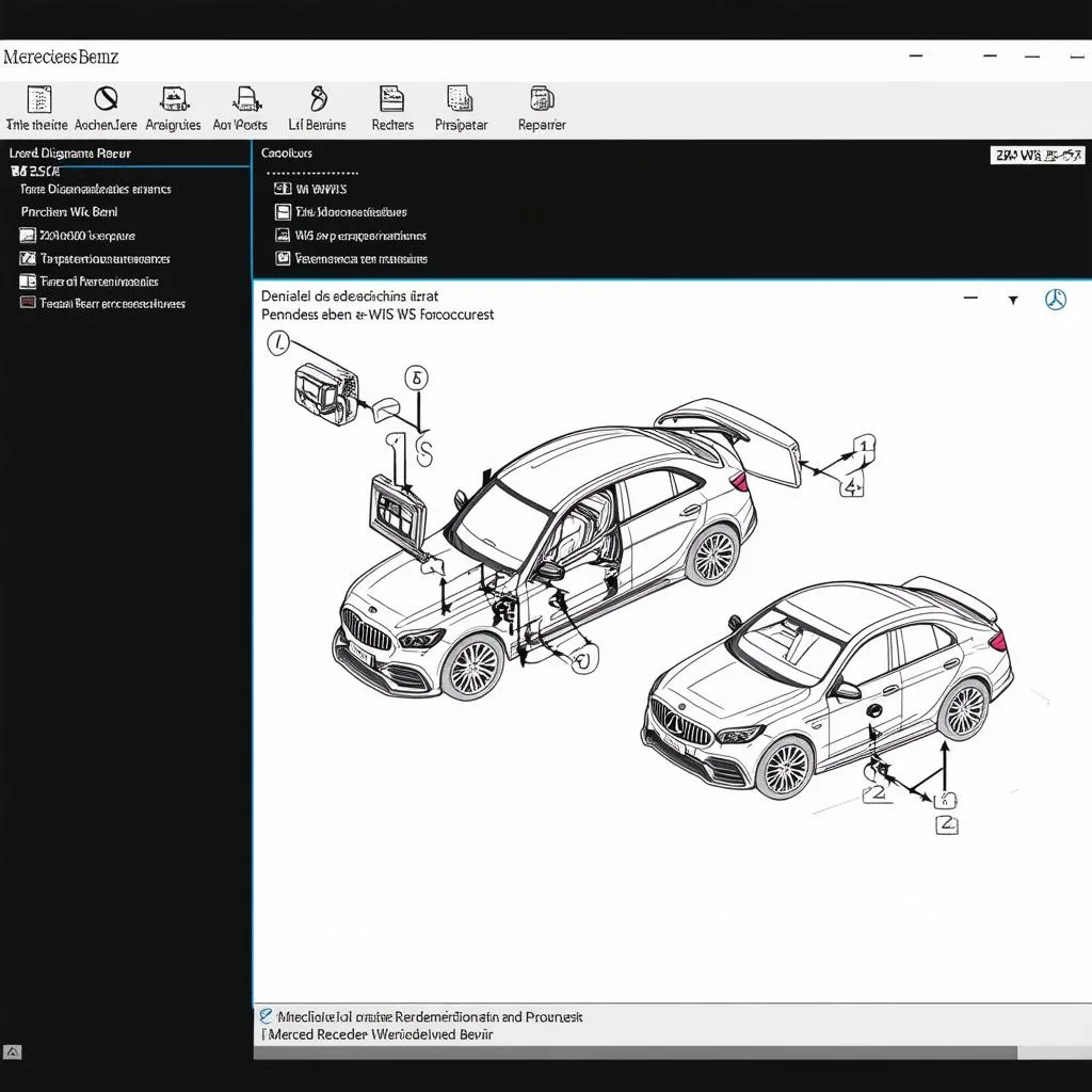 Mercedes Benz WIS Interface