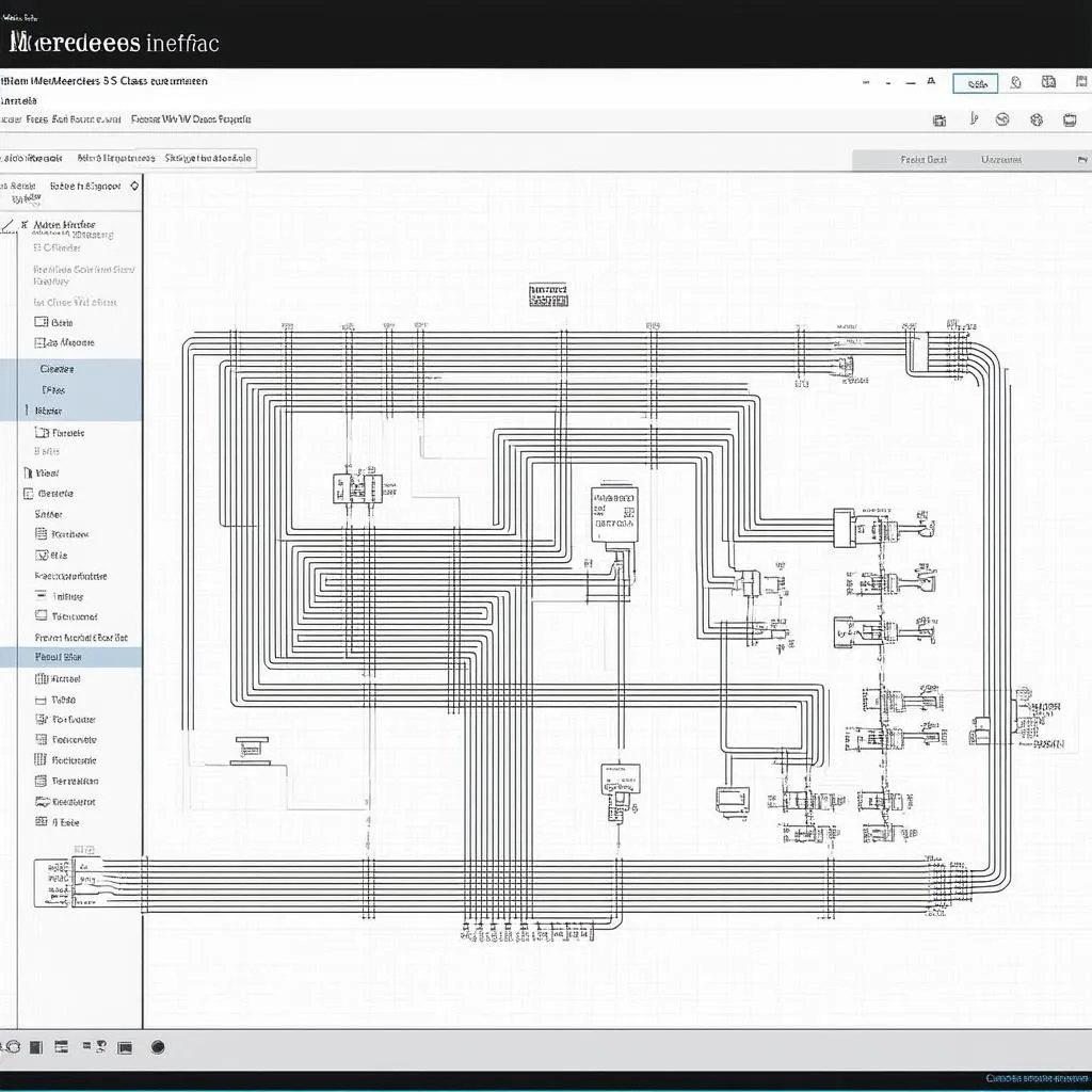 Mercedes WIS Software Interface