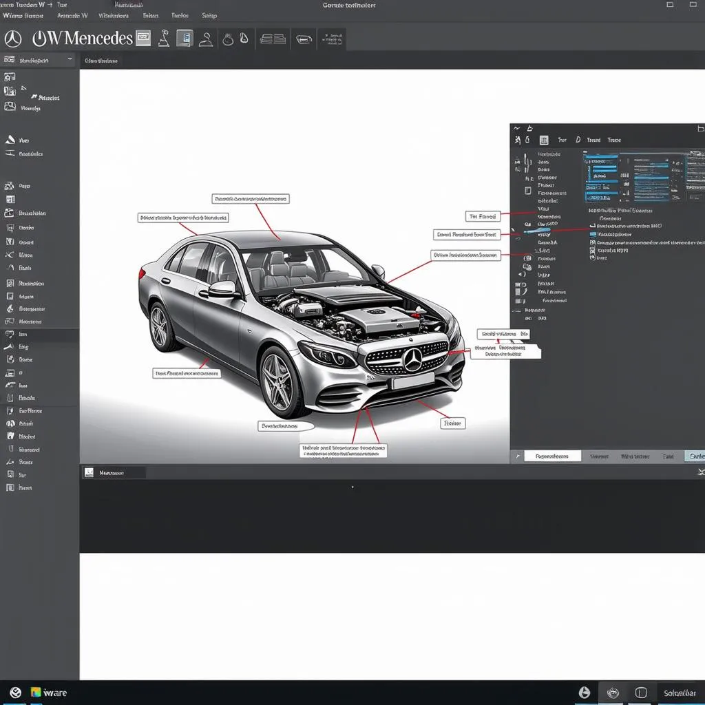 Mercedes WIS VMware Software Interface