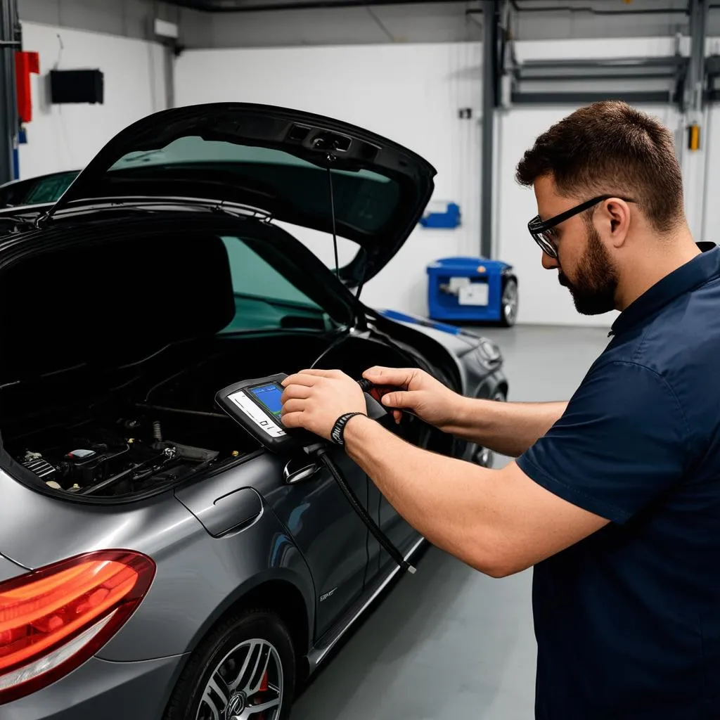 Mercedes Diagnostic Machine