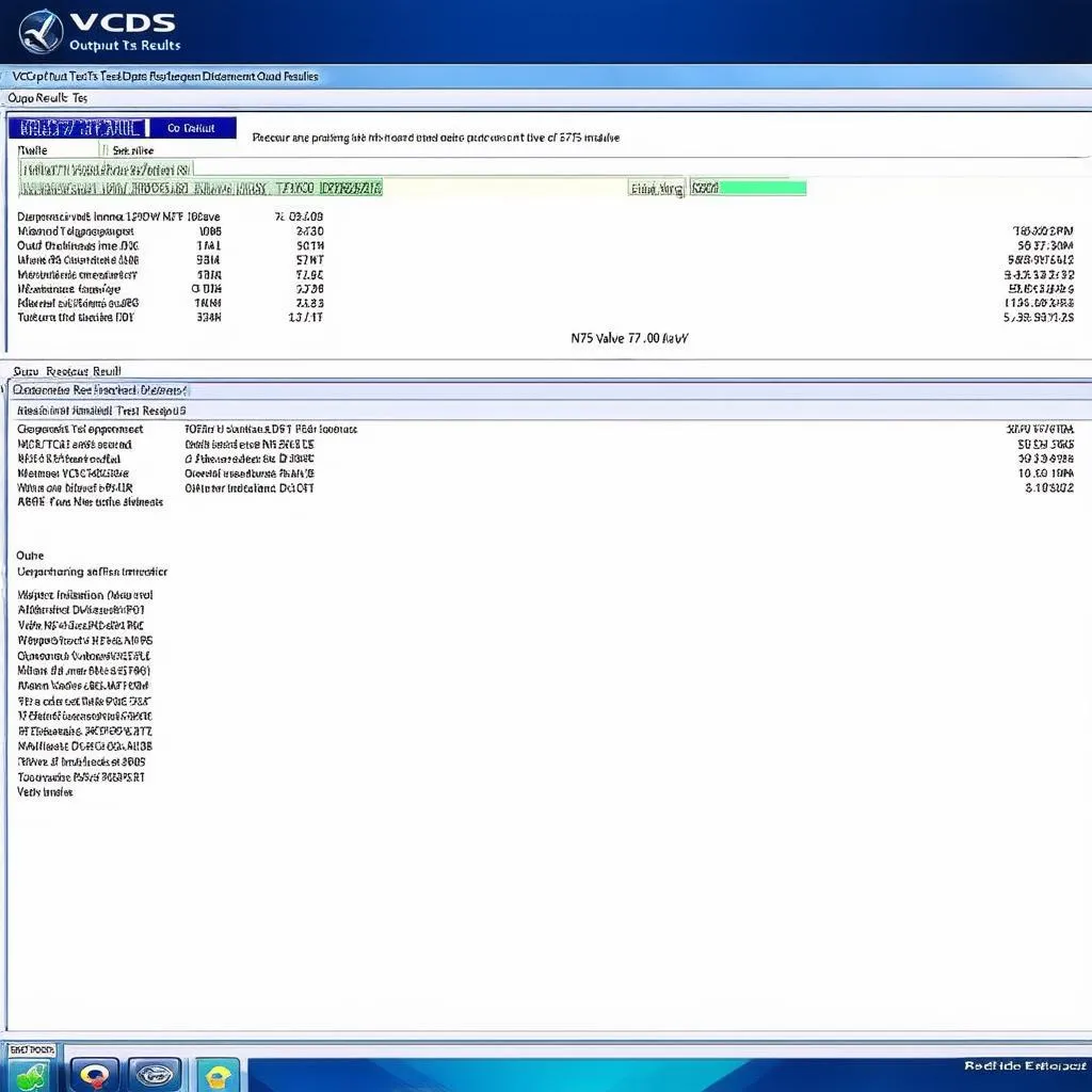 VCDS Software Screenshot