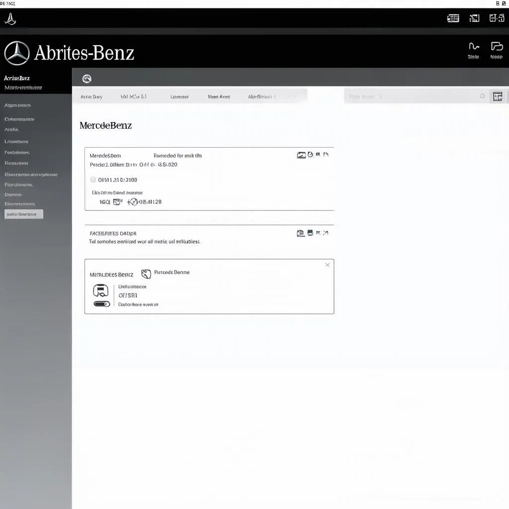 Abrites software interface