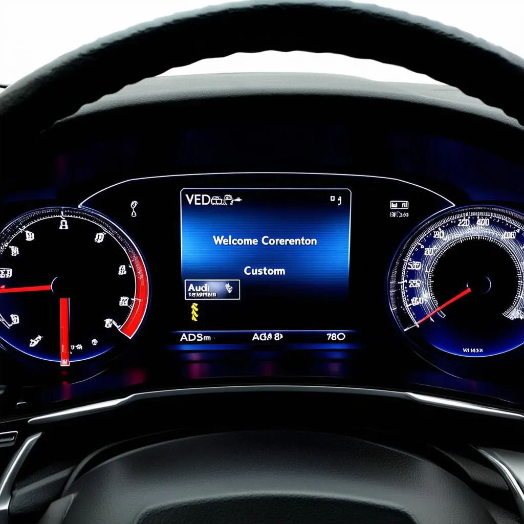 Audi A3 8P VCDS Dashboard