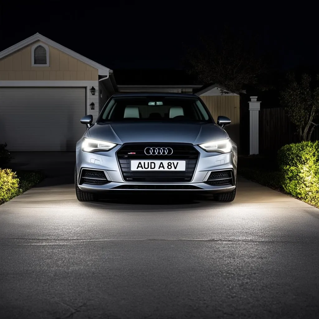 Audi A3 8V Coming Home Lights