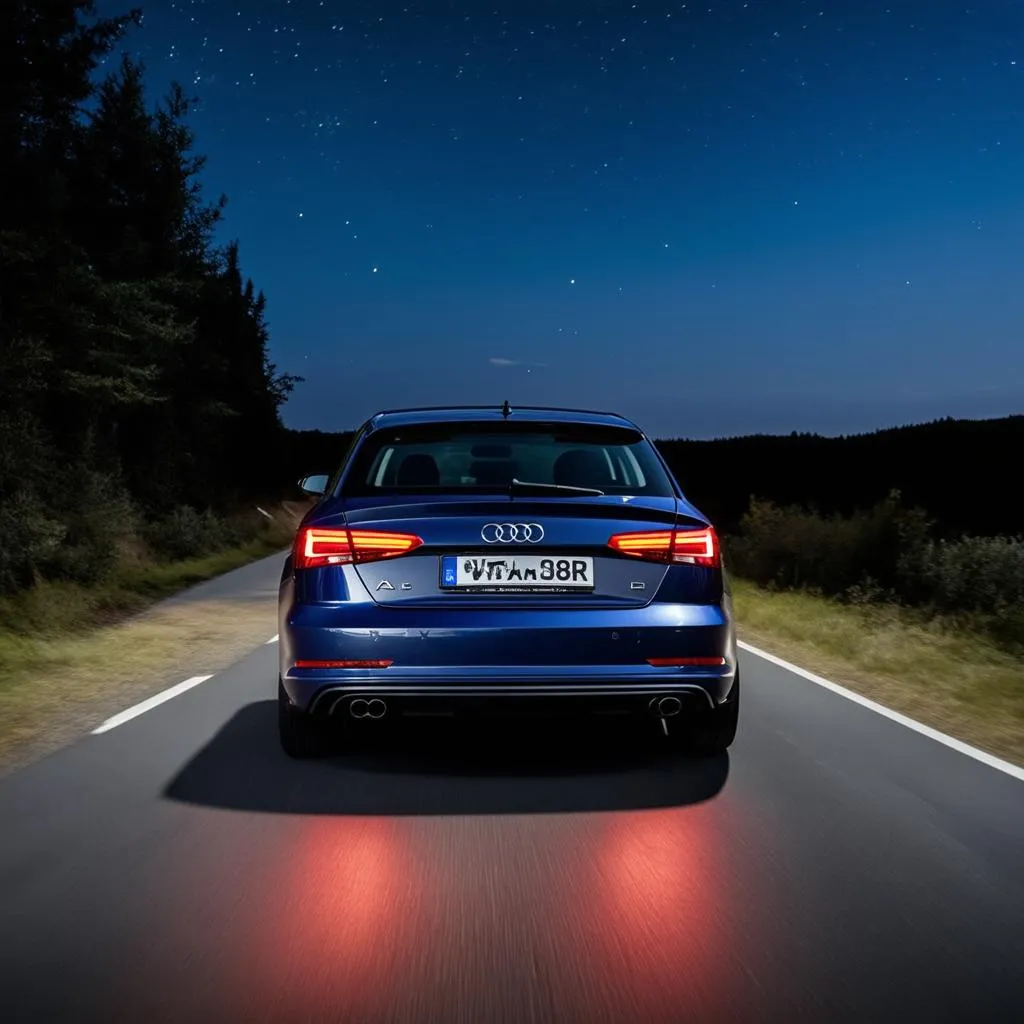 Audi A3 8V Night Driving