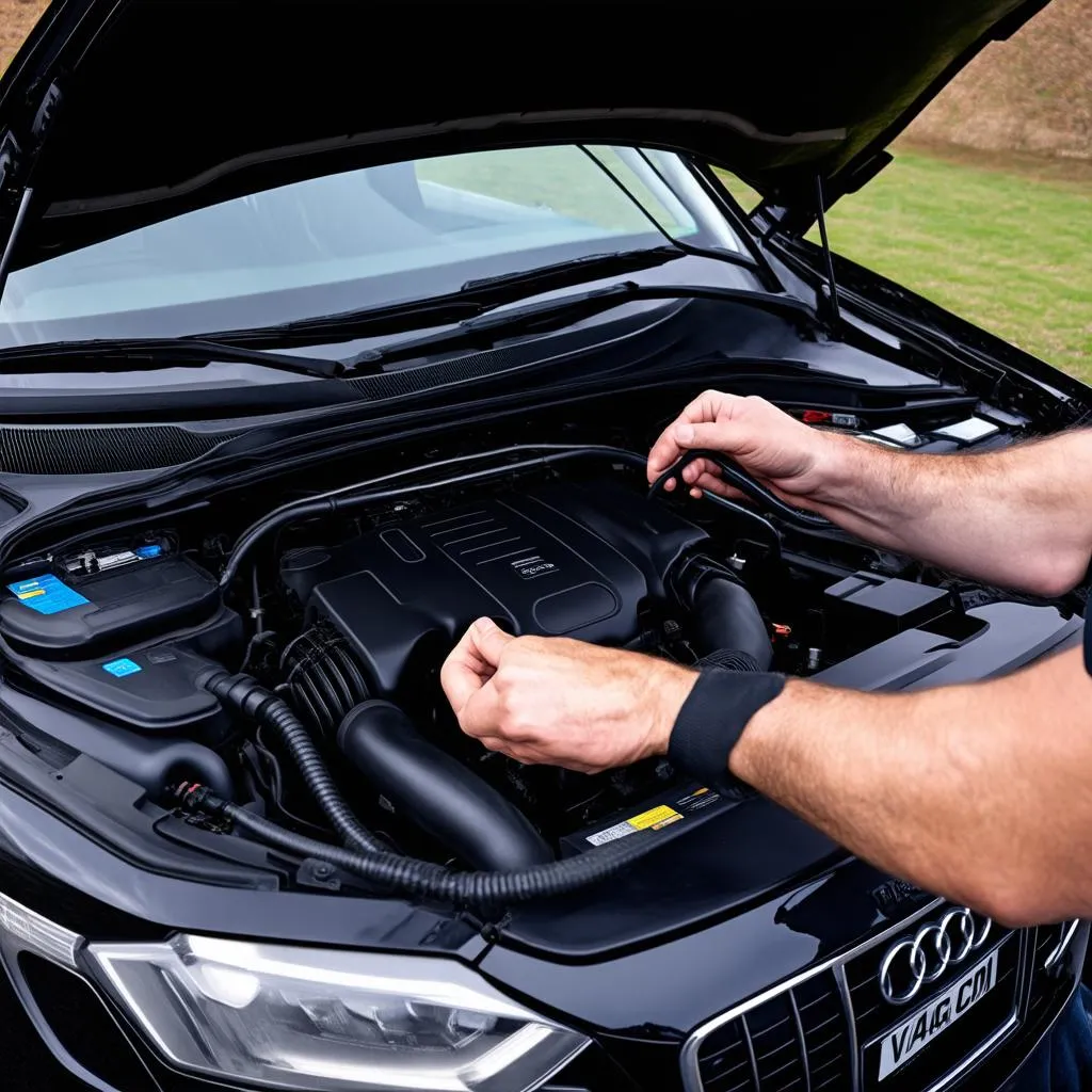 Audi A4 B5 Engine Bay Diagnostics