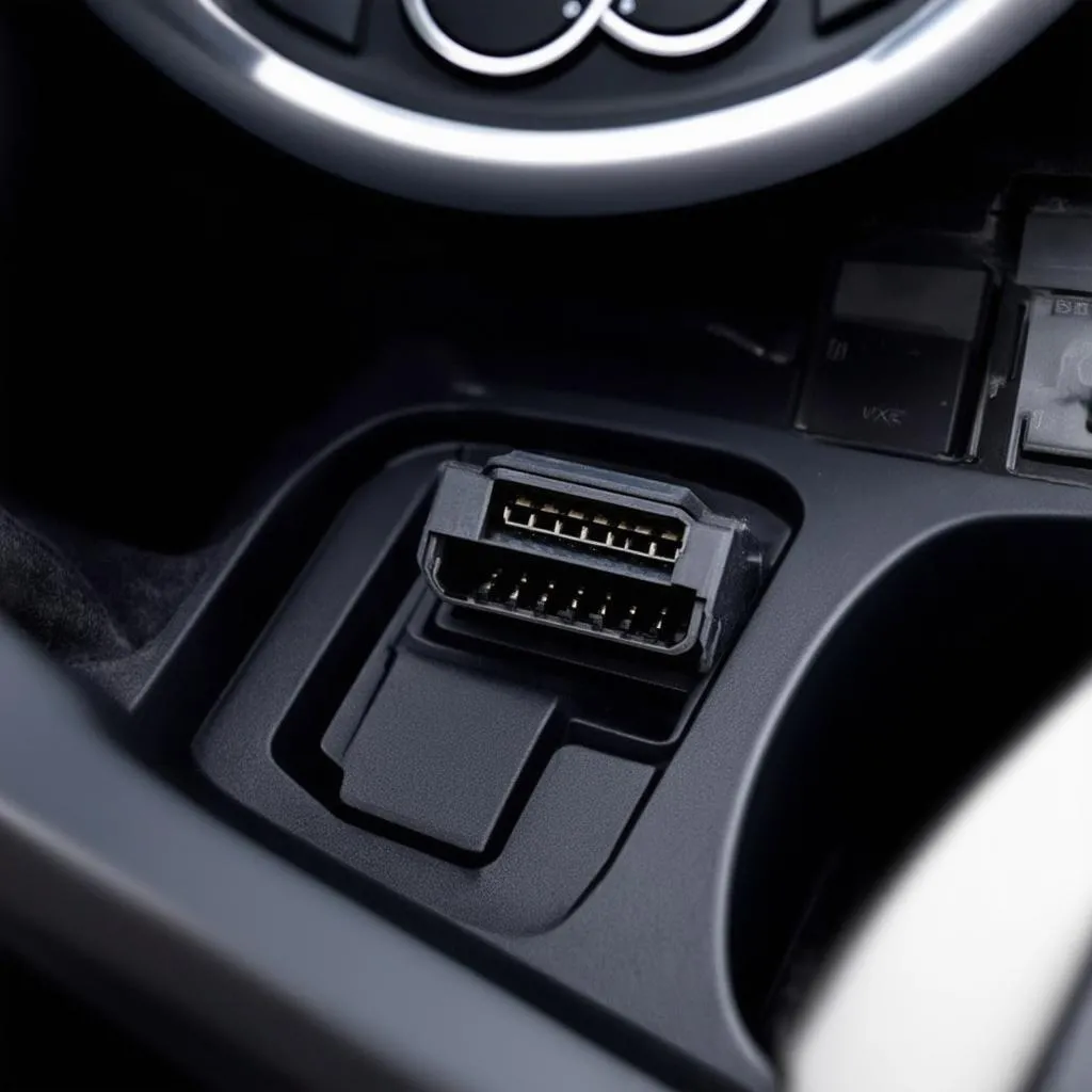 Audi A4 B6 OBD2 Port Location