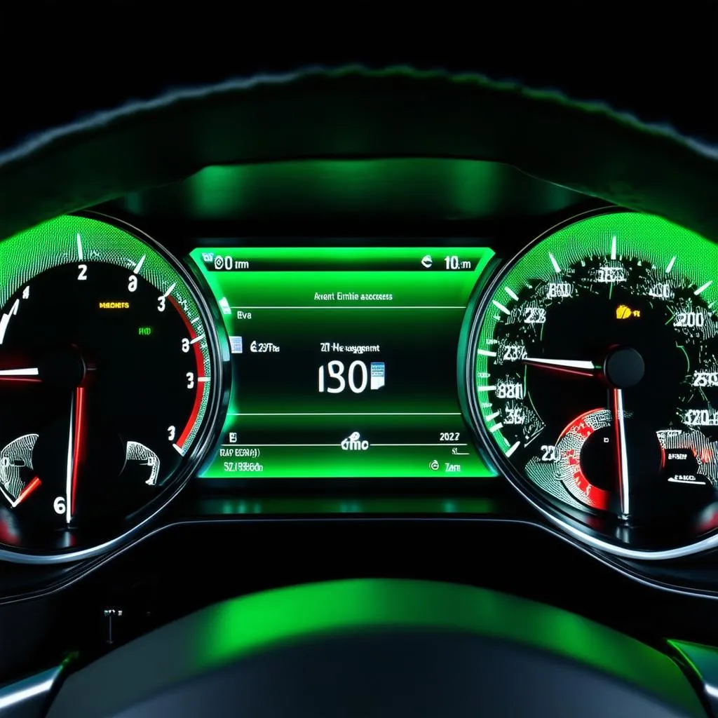 Audi A4 B8 dashboard