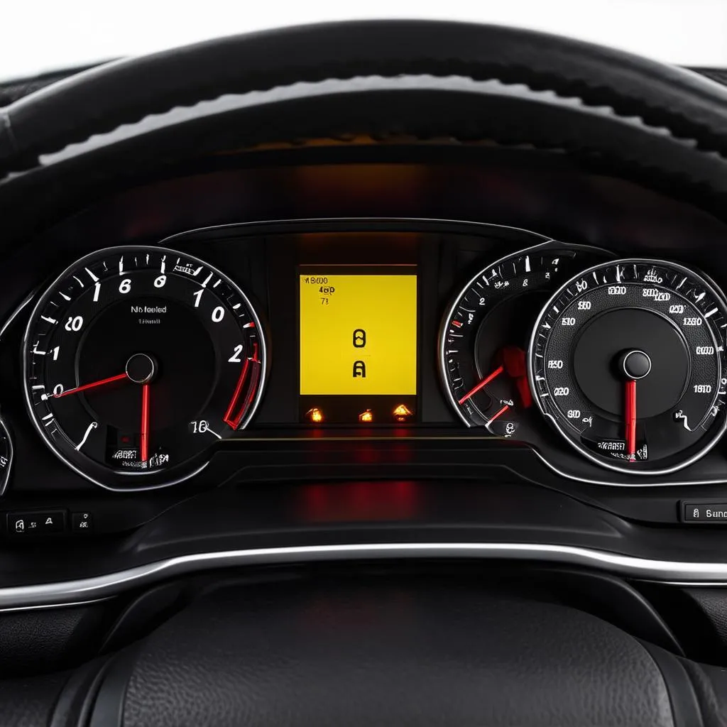 Audi A4 B8 dashboard warning light