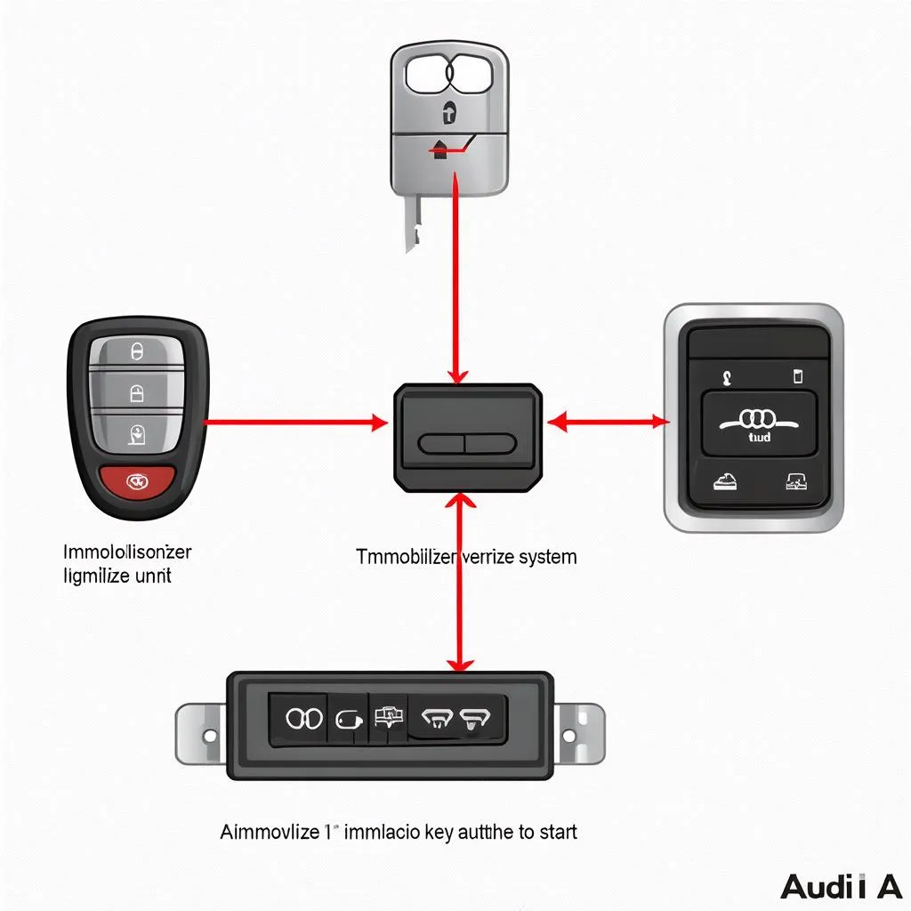 Audi A4 Immobilizer System Diagram