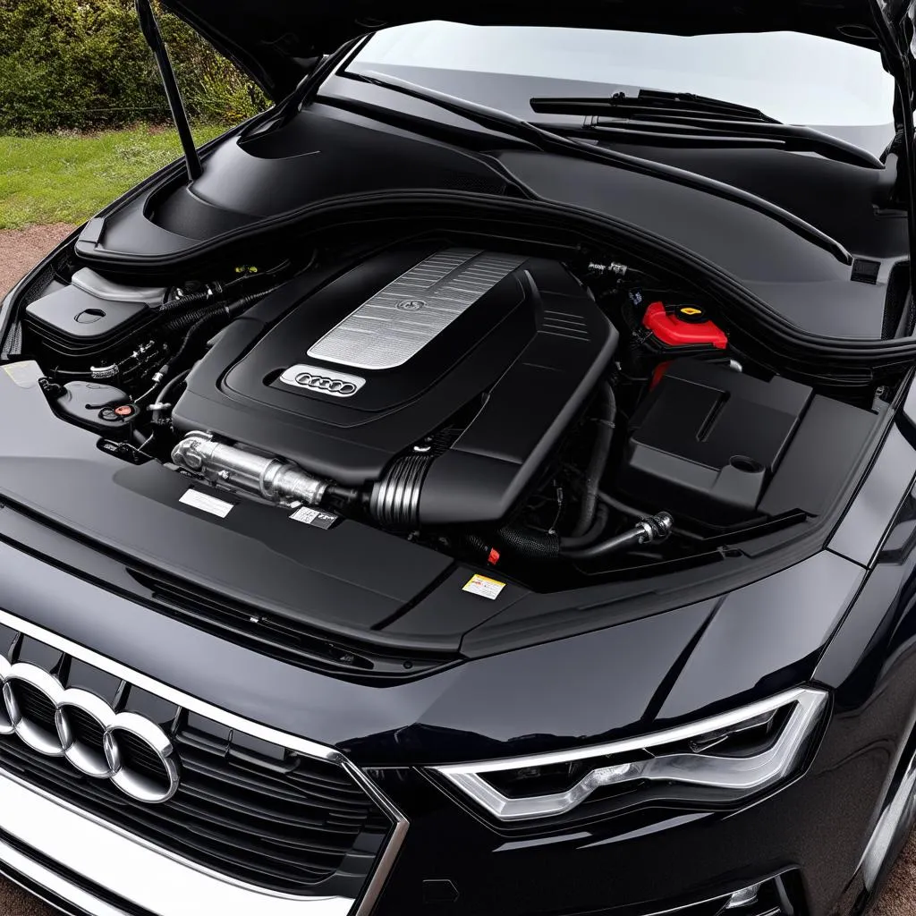 Audi A6 C7 Engine Bay