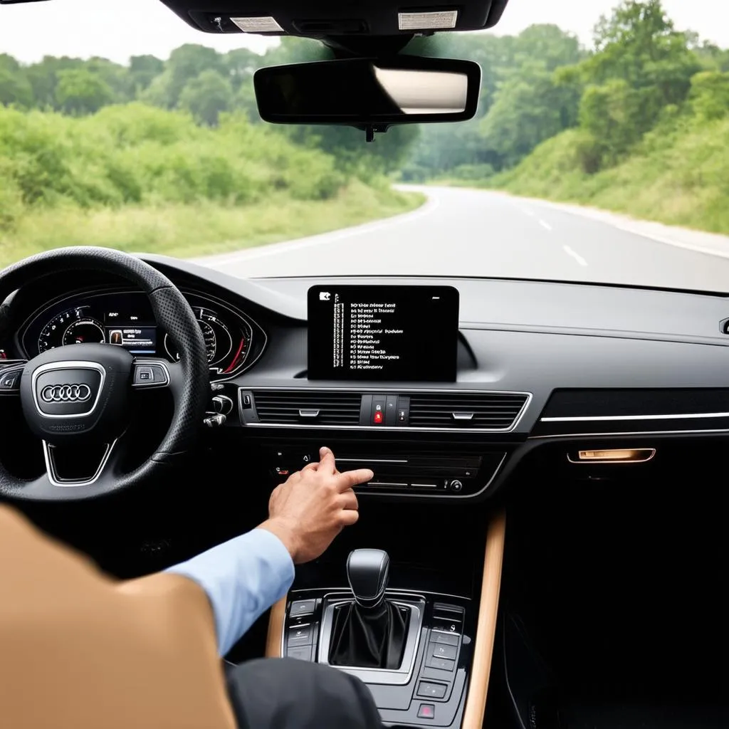 Audi B8 Dashboard