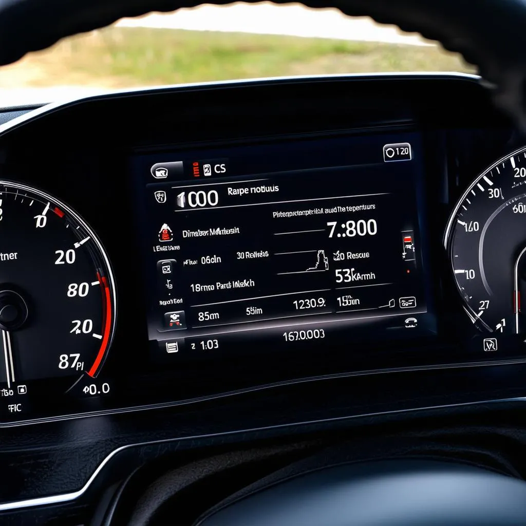 Audi dashboard