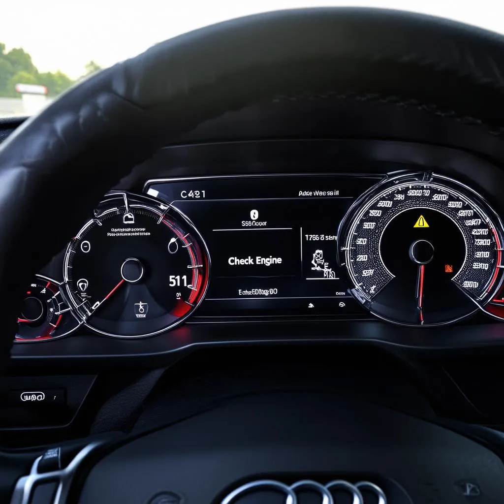 Audi dashboard