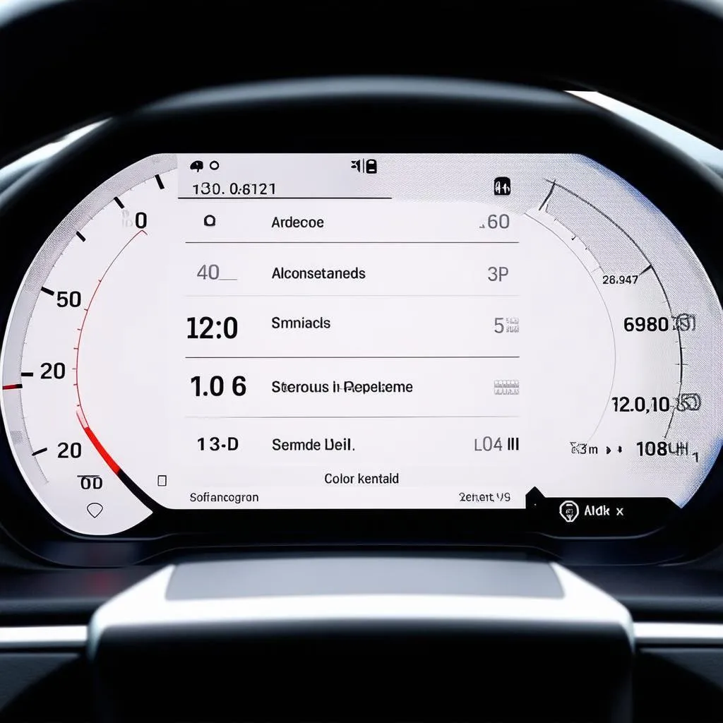 Audi Dashboard