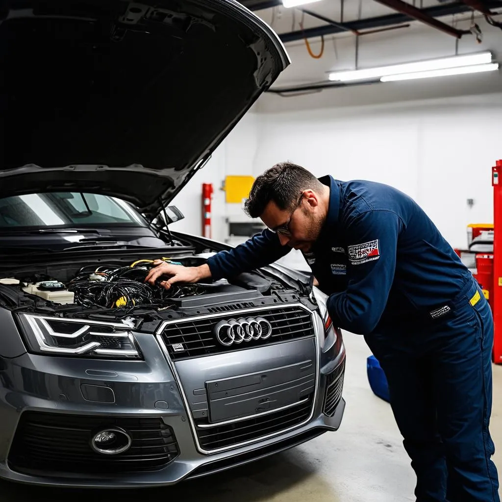 Audi Wiring Inspection