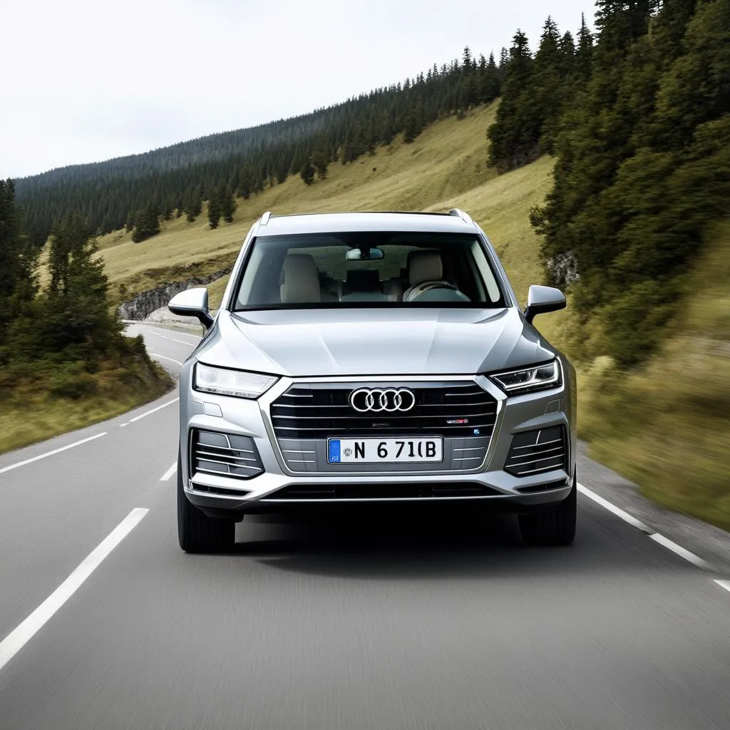 audi-q7-on-road