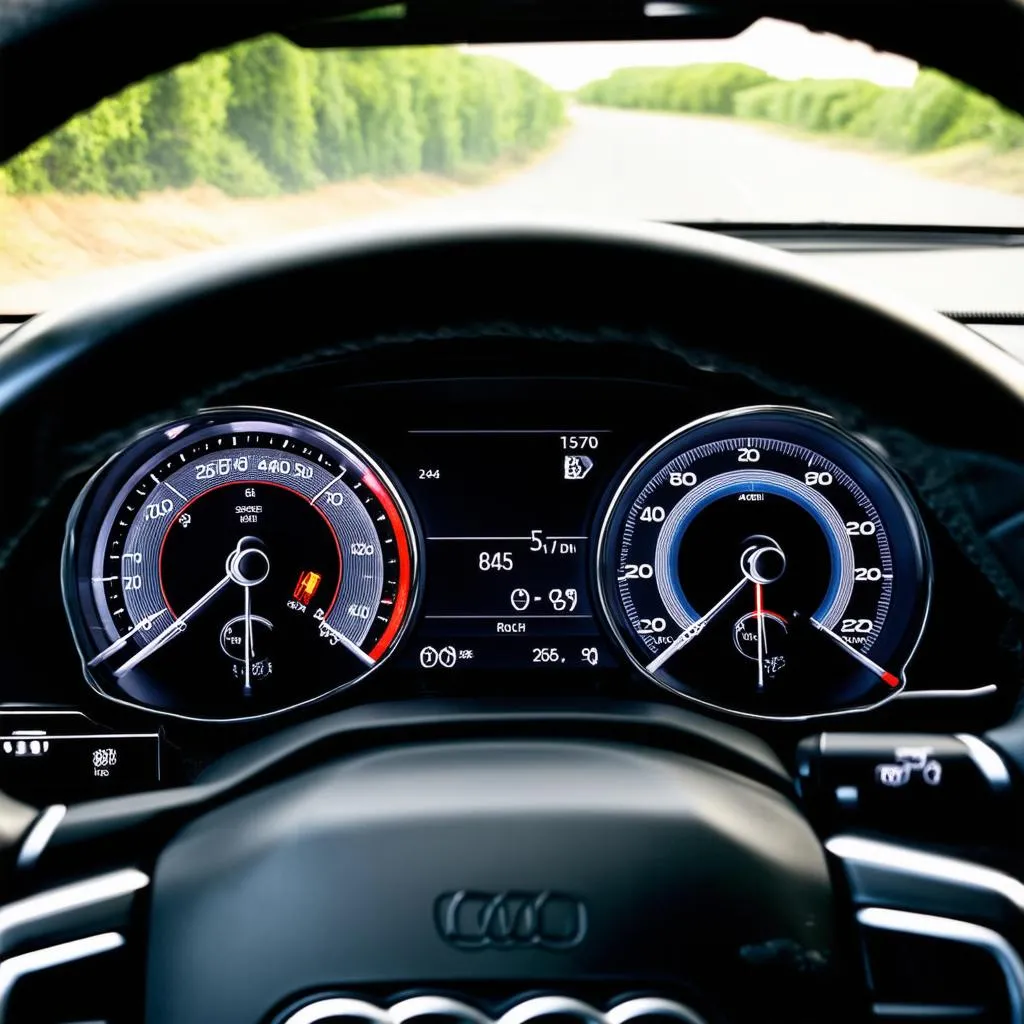 Audi S4 Gauge Cluster Needle Sweep