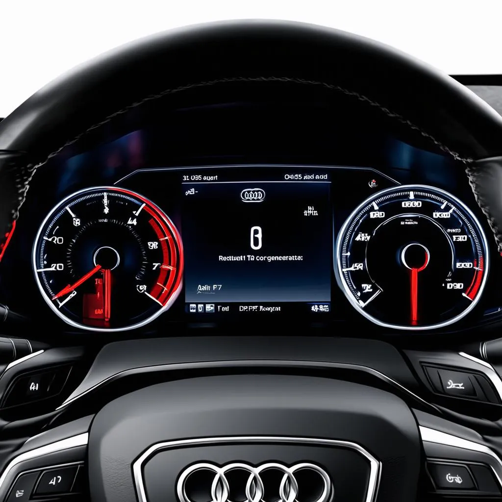 audi q7 dpf regeneration dashboard