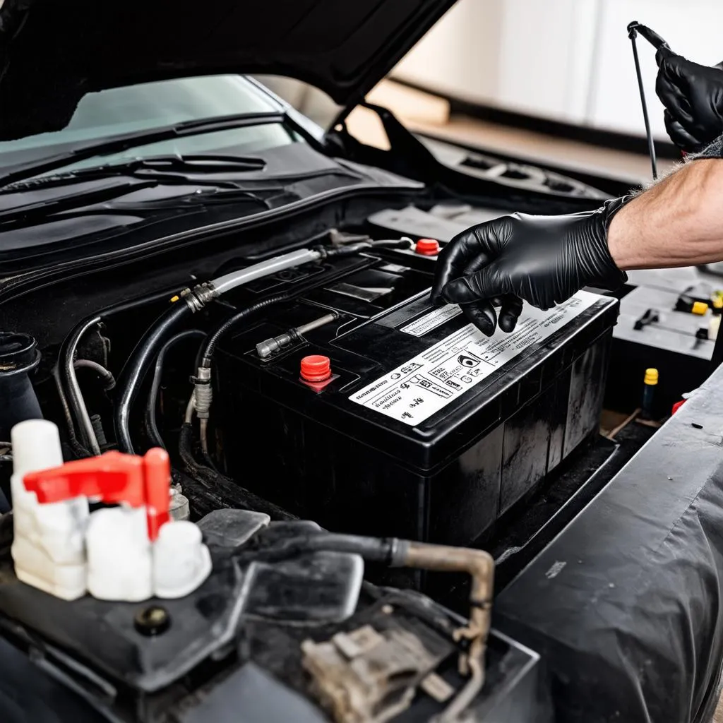 car battery replacement