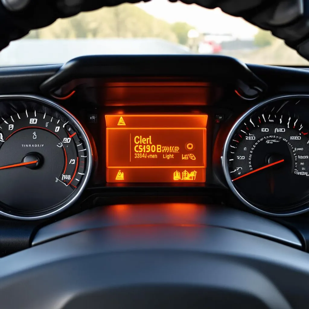 Car Dashboard Warning Light