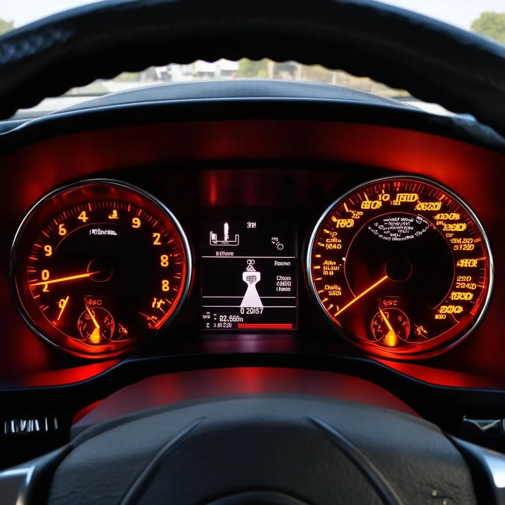 Car Dashboard Warning Lights