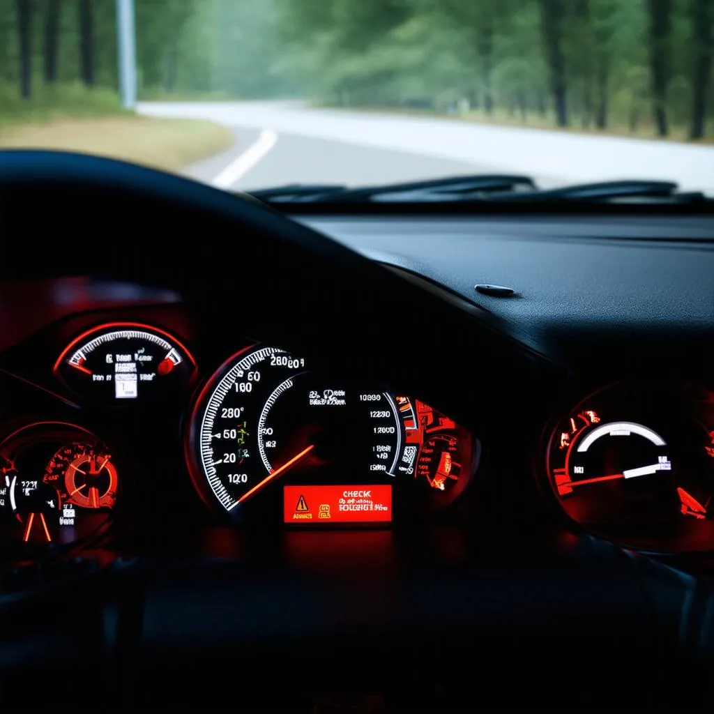 Car Dashboard Warning Lights