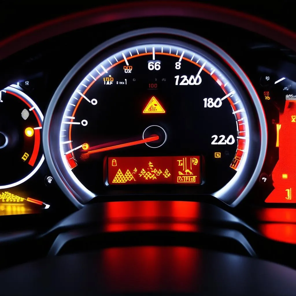 Car Dashboard Warning Lights