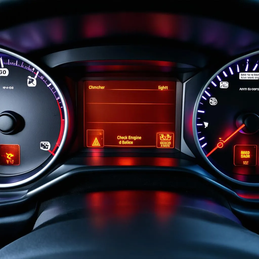 Car Dashboard Warning Lights