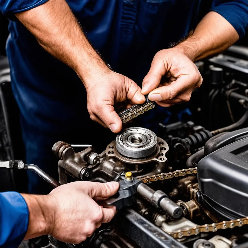 Car Engine Repair - Timing Chain Replacement