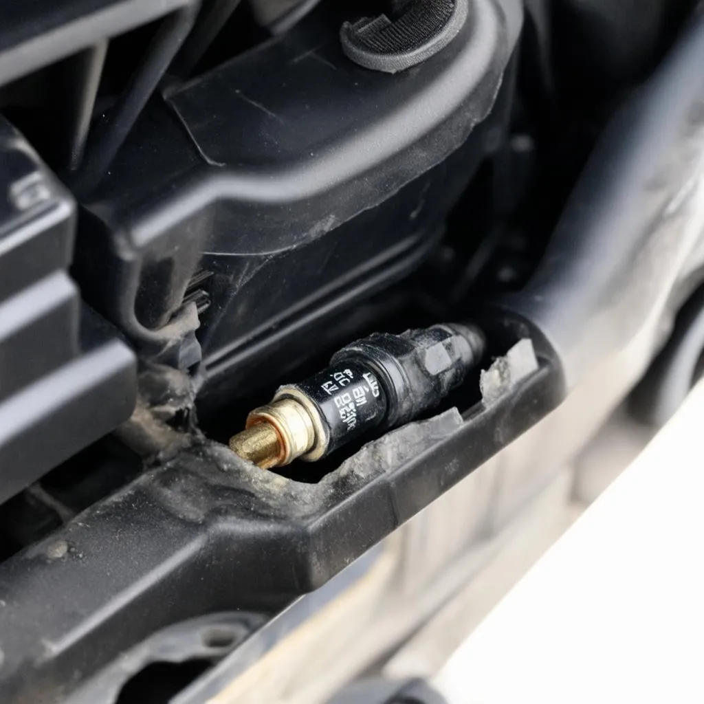 faulty car oxygen sensor