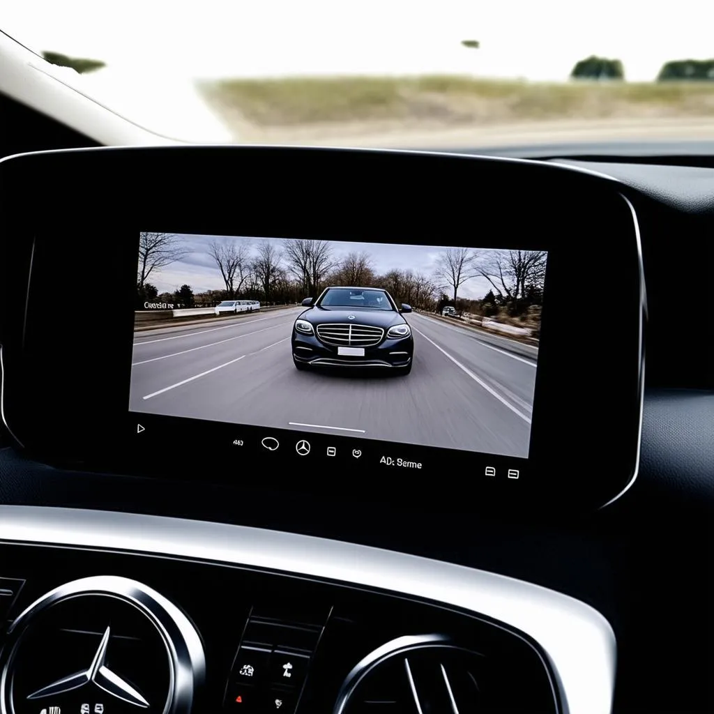 Mercedes CarPlay &amp; Android Auto Dashboard