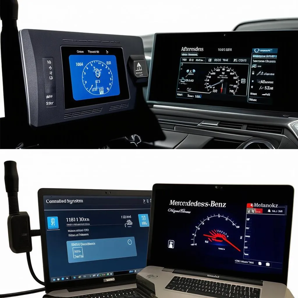 Different Star Diagnostic Systems for Mercedes W204