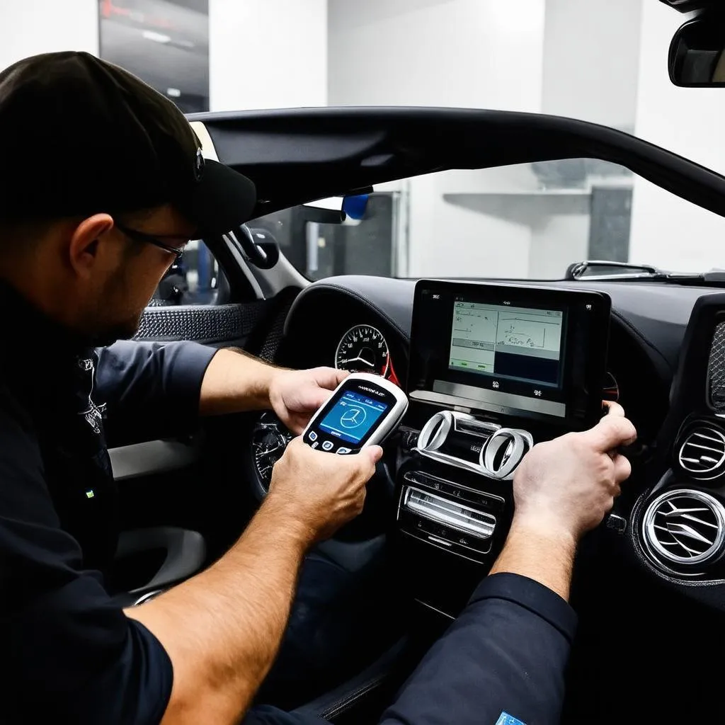 Dealer scanner for Mercedes