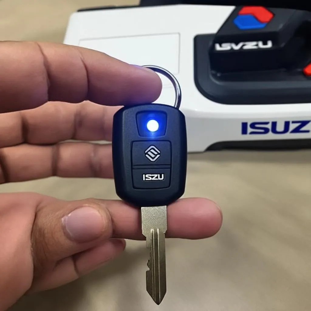 Programming a key for Isuzu Rodeo