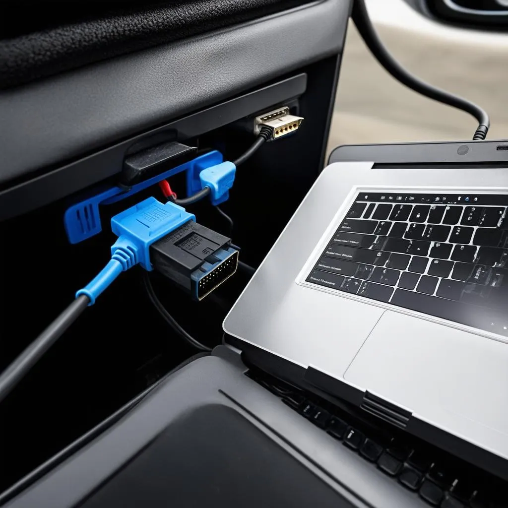 Laptop and car diagnostics