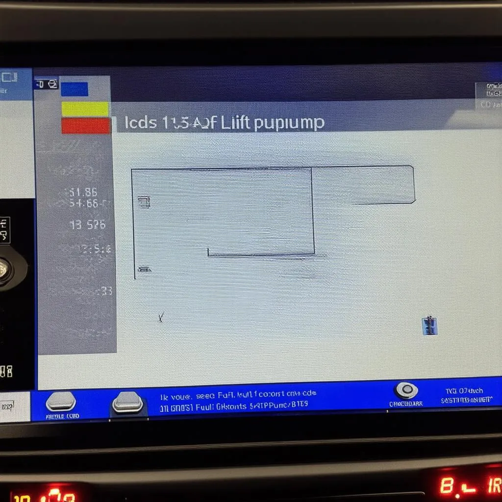 Lift pump diagnostic using VCDS