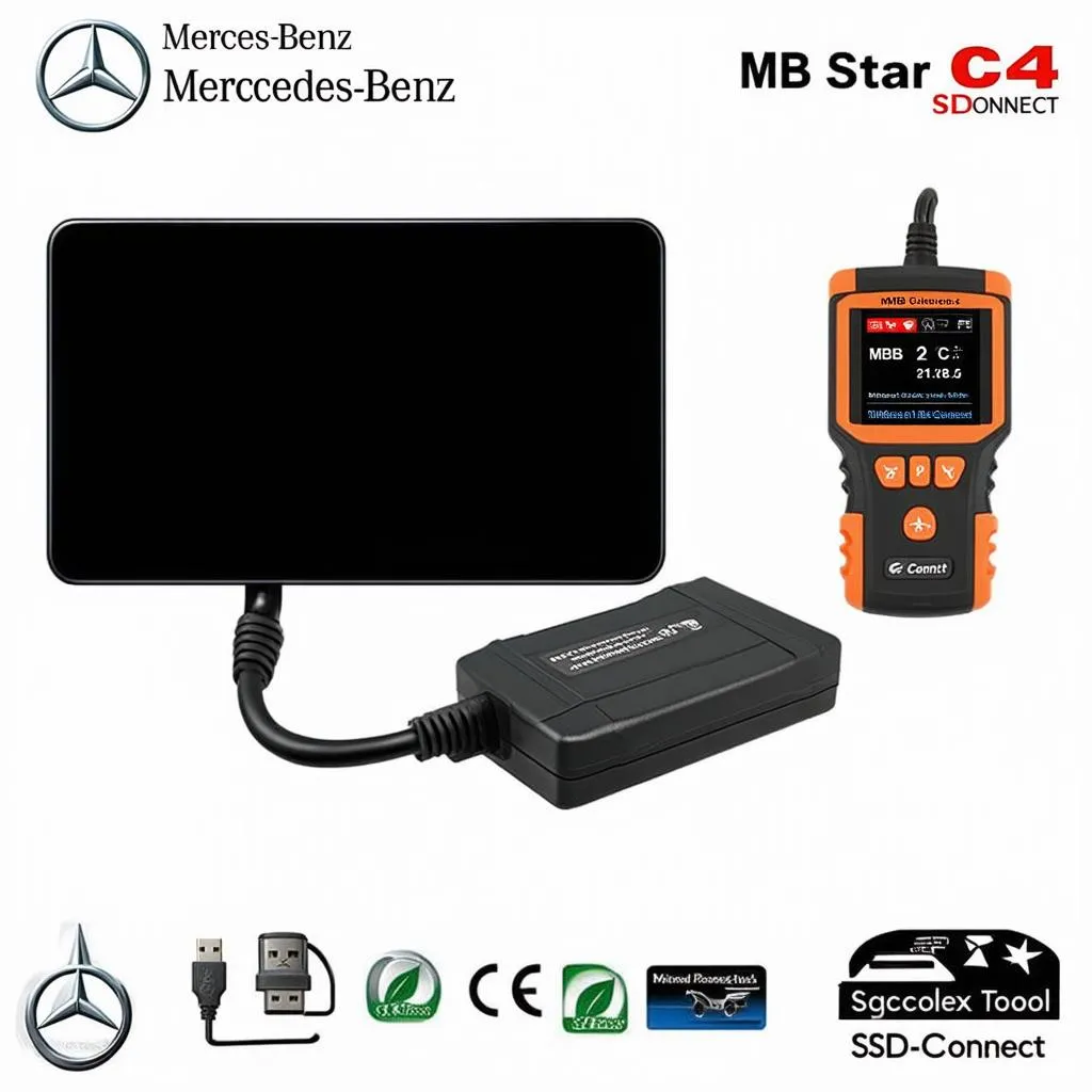 Mercedes MB Star C4 SD Connect Diagnostic Tool