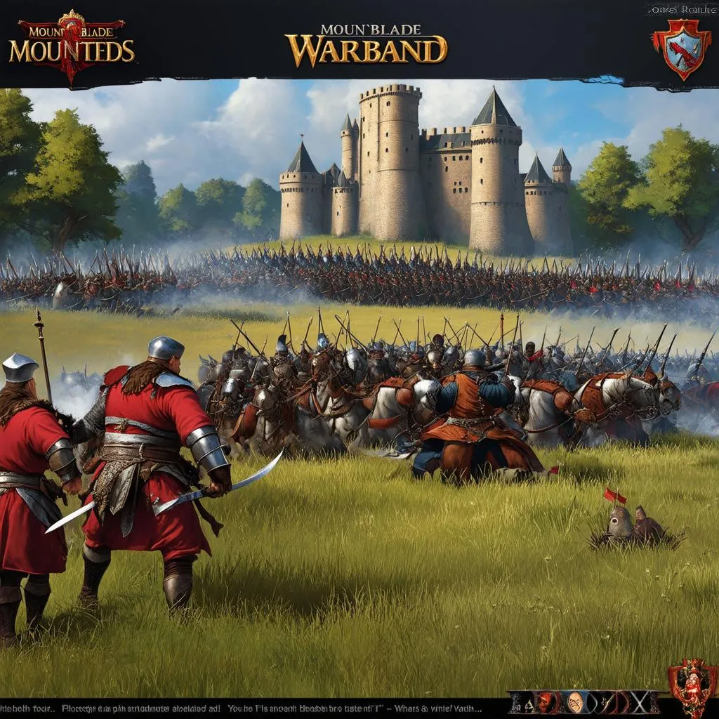 Mount &amp; Blade Warband Custom Battle Scene