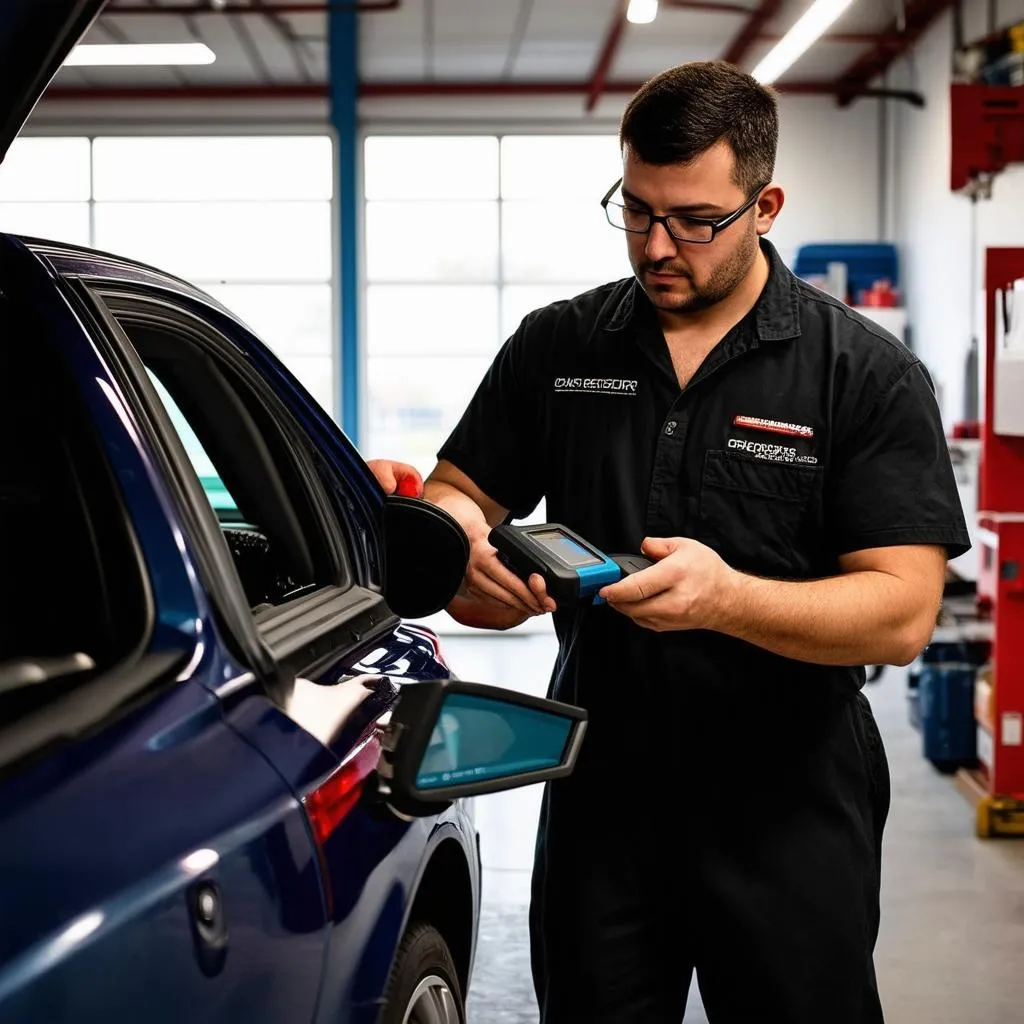 car repair shop