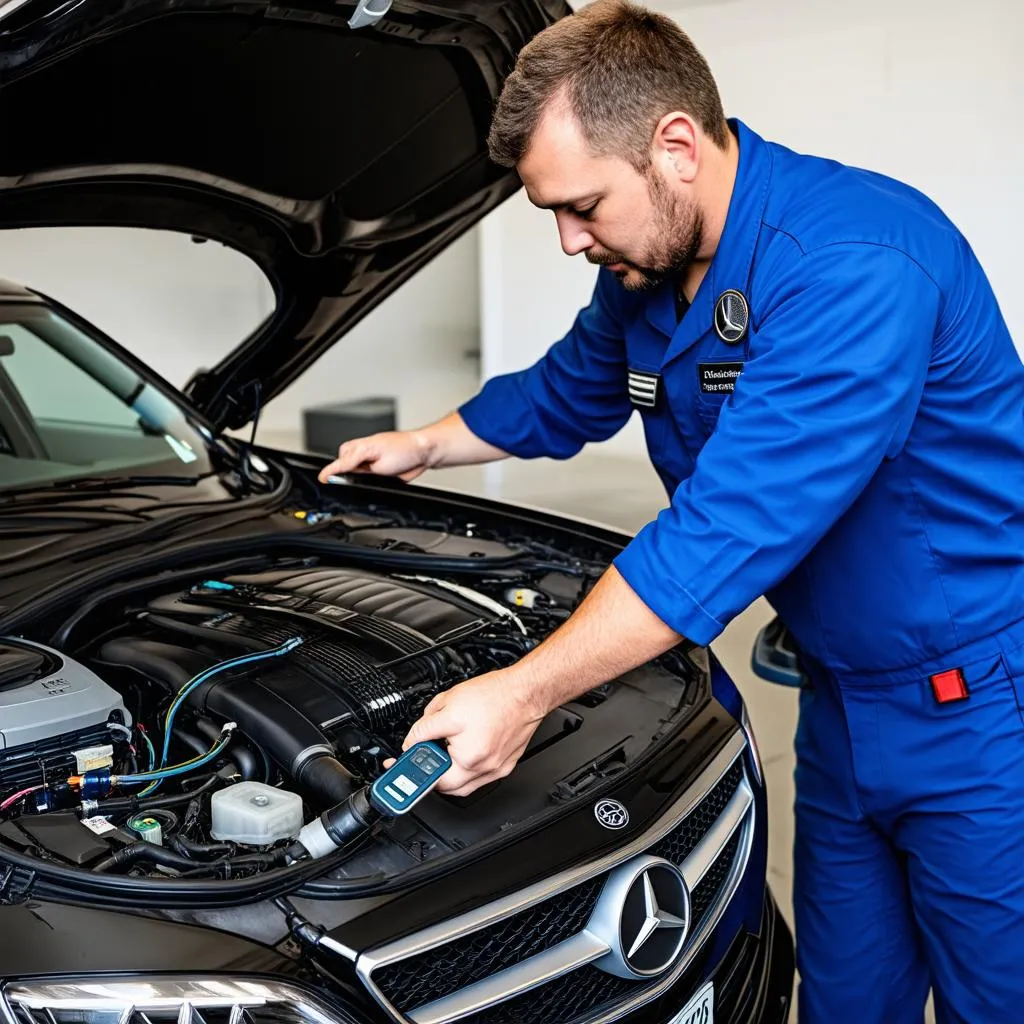 Car Mechanic Inspection